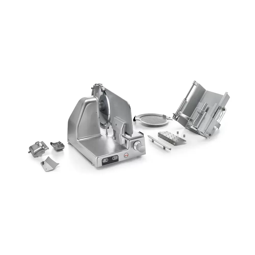 Sirman Leonardo 370 EVO VCS TOP – Affettatrice Professionale Ø370 tutte le componenti