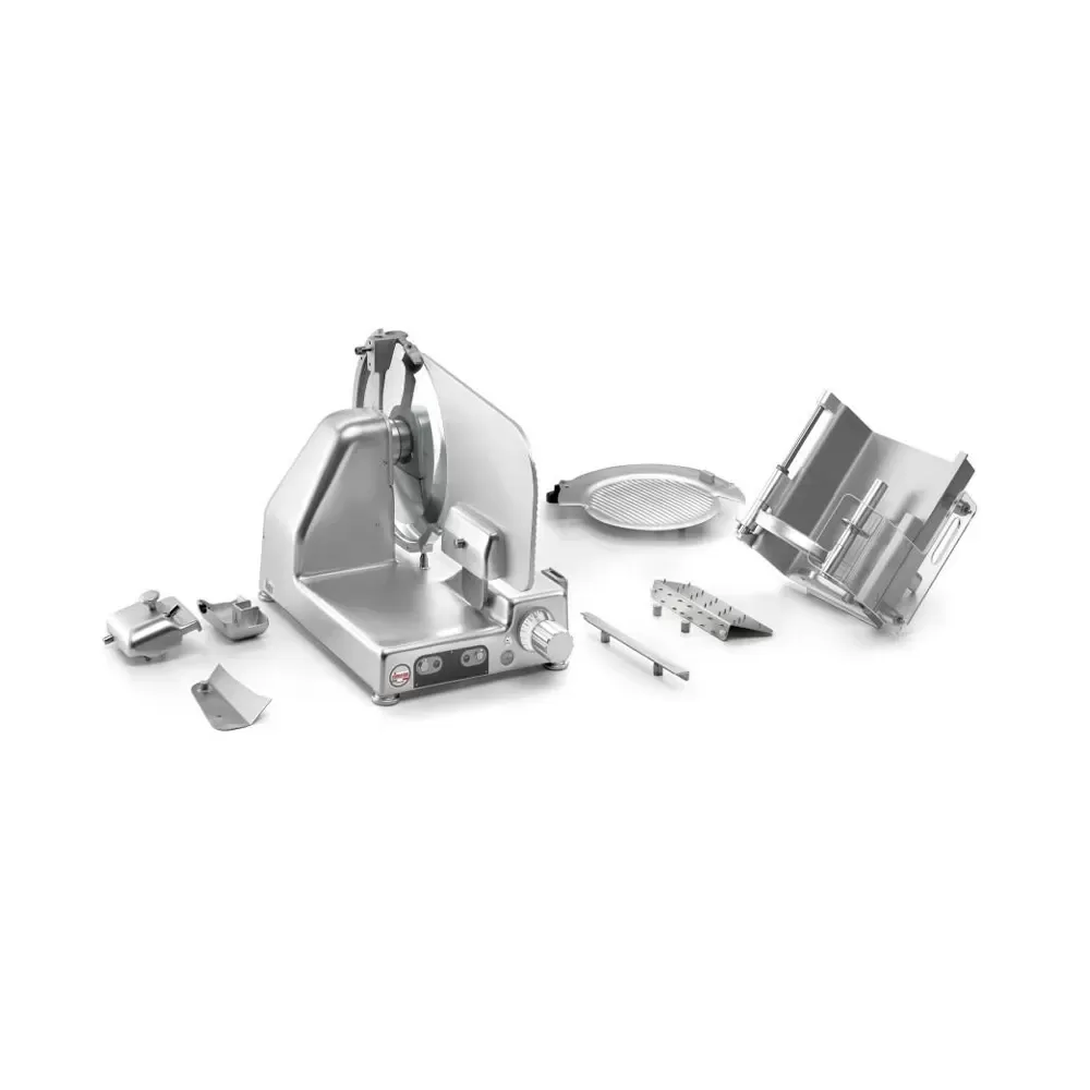 Sirman Tiziano 370 EVO VCS TOP – Affettatrice Verticale Ø370 accessori